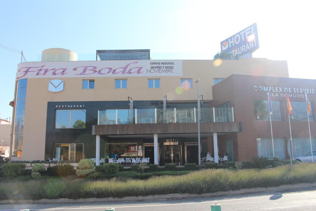 Hotel Vila De Muro Muro de Alcoy Exterior foto