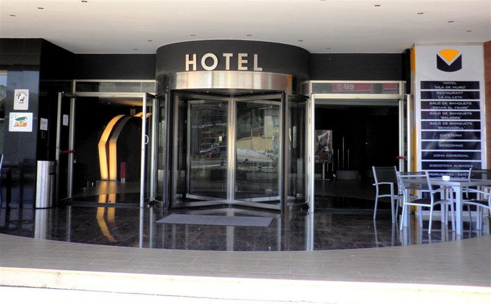 Hotel Vila De Muro Muro de Alcoy Exterior foto